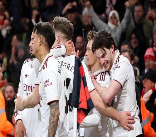 32！赖斯梅开二度，阿森纳复仇成功+5连胜，6分优势坐等曼城犯错