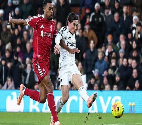 自去年11月以来哈里威尔逊在英超造9球，仅次于哈兰德