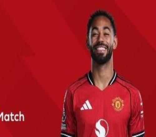 打入一球，库尼亚当选利兹联vs曼联全场最佳球员