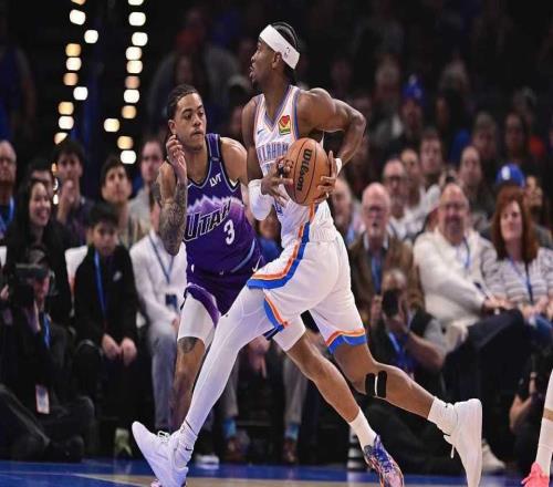 拒20分逆转！雷霆加时险胜爵士亚历山大46+6+6献绝平球