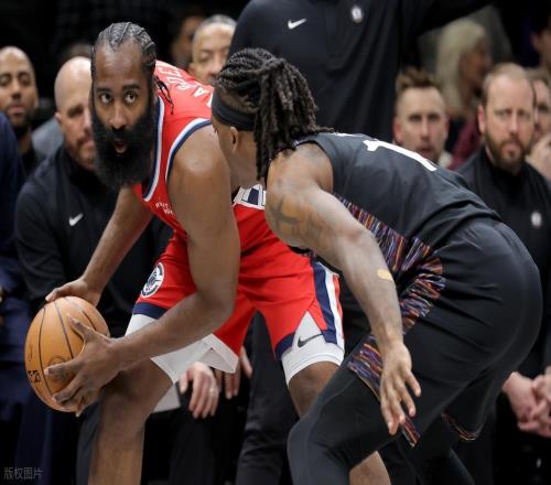 哈登31分梦回巅峰,小卡杀疯了,快船大胜篮网,一战认清7名球星