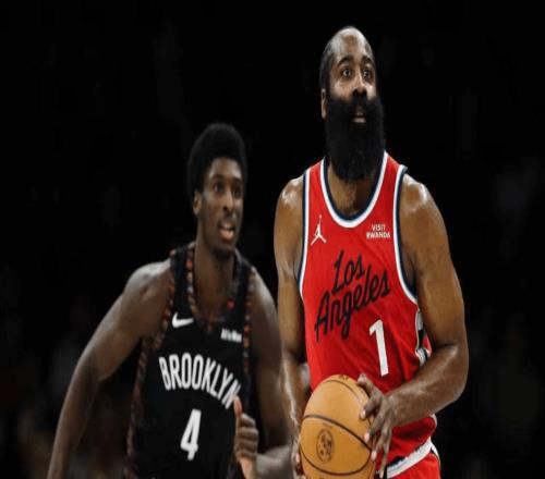 升西部第11！哈登31+6快船大胜篮网小卡26+5+5波特三分9中0