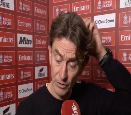 弗兰克:如果整场都能踢得像下半场那样,我们就会赢下比赛