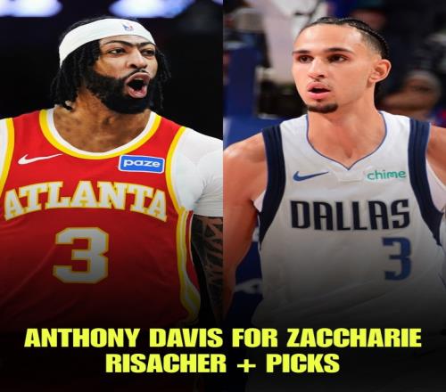 老鹰始终未曾考虑把里萨谢波津肯纳德打包交易浓眉_NBA直播