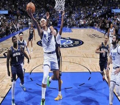 班凯罗23+8+8贝恩27分魔术主场力克鹈鹕