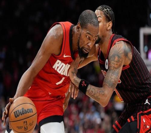 杜兰特28+10火箭119113胜公牛