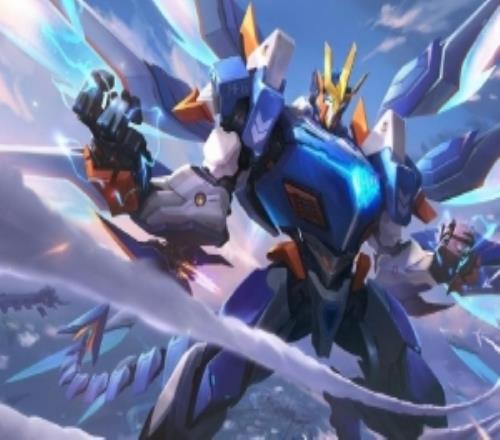 LOL26.2版本皮肤原画：神盾机甲加里奥T2传说级战斗学院莎弥拉