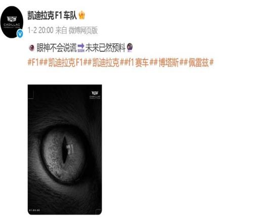 凯迪拉克F1车队储备车手，周冠宇：留在围场里很重要