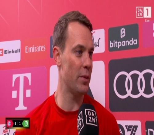 诺伊尔展现进取心渴望追求更高进球数布兰登回归奥利塞增强实力_德甲直播