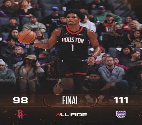 火箭遭西部倒一国王双杀，并被休赛期杜兰特交易伙伴太阳超越