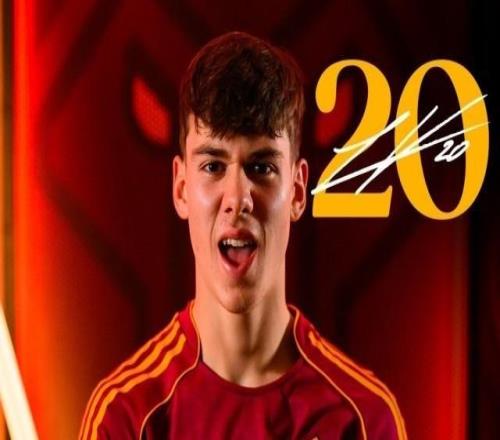 官方：罗马租借热那亚边锋文图里诺