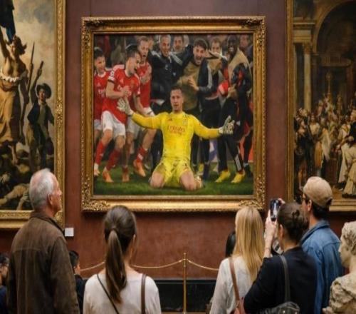 本菲卡门将：替补席上每个人都叫我冲上去争头球