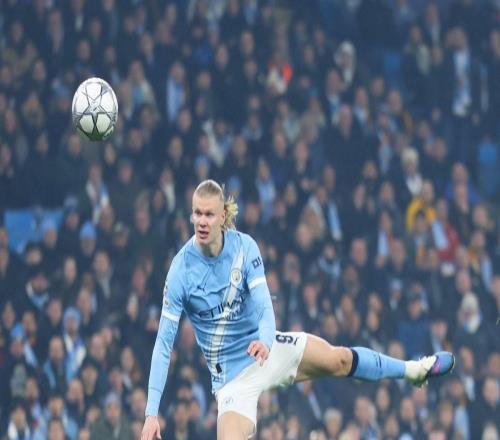 哈兰德结束5场进球荒，打入近10场比赛里首粒运动战进球